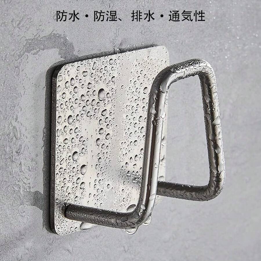 フック 強力粘着フック 耐荷重 10kg 防水防湿 錆びない 壁を傷つけない [ 4個入り] ブラック×2, シルバー×2 - シルバー+ブラック - チェックする 1