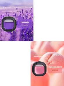 1 pieza Difusor de aceites esenciales aromáticos portátil para auto, mantiene el aire fresco en el coche, aromaterapia, se puede usar durante todo el año