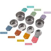 16pcs Stainless Steel Magnetic Measuring Cups And Spoons Set, Stackable Measuring Cups And Spoons, Kitchen Baking Tools, Seasoning Utensils With Measurement Markings - Multicolor - View 4
