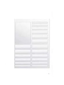 透明戒指尺寸调节器，隐形戒指尺寸缩小器，女士松紧戒指调节器，透明DIY缝纫珠宝工具套装，松紧戒指调节套装 - 适用于结婚戒指和珠宝，佩戴舒适 - 彩色 - 查看 10