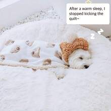 Pet Autumn/Winter Apparel, Korean Style Cute Cat & Dog Clothes, Blanket, Pajamas, Dog Robe, Cat & Dog Cloak Suitable For Cats And Small/Medium/Large Dogs - Khaki - View 5