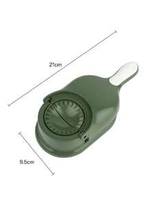 1pc 2-In-1 Dumpling Skin Maker, Creative Dumpling Making Tool, Diy Dumpling Machine, Manual Dumpling Machine, Dough Press Machine, Kitchen Gadget