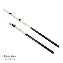 Asta in alluminio per  WOLFPACK PROFESSIONAL LINE 08260987 1+1+1 metri. - Bianco - Visualizzare 3