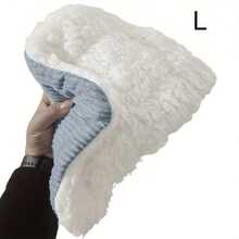 Juego de 1 pieza (3 colores + 2 tamaños disponibles) Cama para conejos y cobayas, Esterilla suave para conejos, Esterilla cálida para cobayas, Colchón de invierno para pequeños animales, Esterilla de dormir de lana. Adecuado para conejos, hámsteres, ardillas, erizos, chinchillas y hurones de interior. - Multicolor - Ver 13