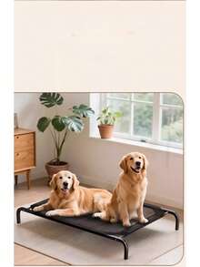 1 Dog And Cat Camp Bed Is Universal In All Seasons, Breathing Cloud Bed, Pet Mat, Pet Nest, Comfortable And Soft Ventilation Mesh, Moisture-Proof, Faster Drying, Giving Pets The Most Solid Support, Large Dog And Small Dog Sleeping Mat, Which Can Be Directly Washed, Pet Bed, Cat Bed, Pet Supplies, Pet Accessories, Pet Necessities.