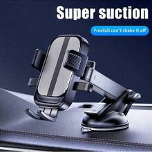 1pc Car Air Vent Phone Holder, Universal New Model Car Phone Mount Holder For Dashboard Vent - Black-dashboard - View 8