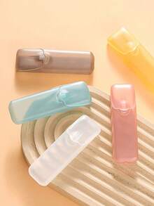 2pcs Interdental Floss Box, Small Item Storage Box, Travel Storage Box, Portable Medicine Box, Small Item Storage Tube, Very Suitable For Going Out And Commuting - Multicolor - View 4