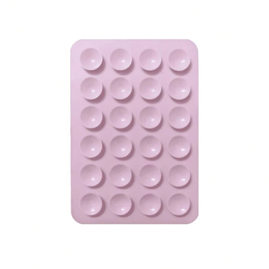 Popular Silicone Phone Holder With Non-Slip Suction Cup And Portable Phone Holder - Rosa Claro - View 1