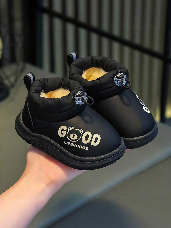 بوت ثلج للأطفال الصغار/البنات، بوتات سميكة للداخل/الخارج