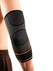 1 piesă de protecție pentru braț compresiv sport, potrivită pentru baschet, badminton, protecție pentru cot, ciclism, alergare, fitness și sport, mărime universală