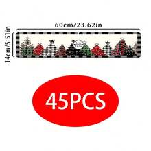 1pc Christmas Tree Pattern Absorbent Quick-Dry Mat, Bathroom Kitchen Countertop Faucet Absorbent Drying Mat, Office Commercial Farm Home Faucet Decorative Draining Mat - Multicolor - View 7