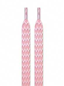 2 pares de cordones de zapatos coloridos de 1,5 cm de ancho, adecuados para zapatillas, zapatos con estrellas, con diseño ondulado naranja y a cuadros, cordones de zapatos personalizados