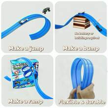 16FT DIY Toy Marble Runs Track Racing Set