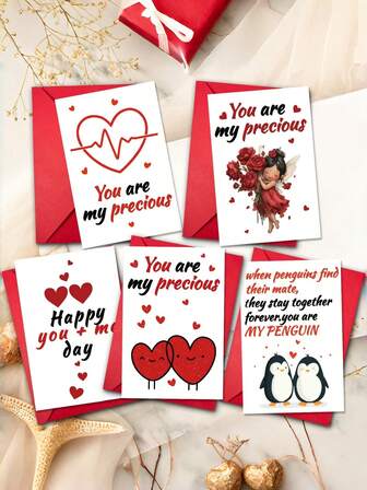 Alla hjärtans dag-hälsningskort med kuvertset, handskrivet bekännelsekort, dekorationskort med alla hjärtans dag-stämning, romantiskt kort med kärlek till alla hjärtans dag, kort med alla hjärtans dag-element, liten present till alla hjärtans dag-fest, välsignelsekort för bröllop, handskrivet hälsningskort till alla hjärtans dag, inbjudningsbrev och inbjudningskort till alla hjärtans dag, present till alla hjärtans dag, presentkort för par till alla hjärtans dag