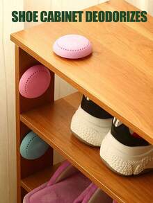 6pcs Lasting Fragrance Air Freshener (With Box), Rose Flavor, Ocean Flavor, Lemon Flavor, Household, Car, Wardrobe, Deodorant, Car Air Freshener, Solid Air Freshener, Non-Perforated Solid Aromatherapy Patch, Wardrobe Deodorant