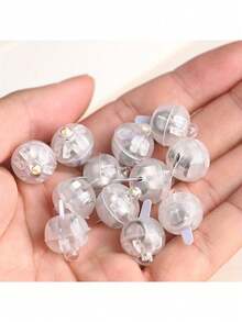 100pcs Battery Powered LED Balloon Lights - Extra Long Lasting, Round Ball Lights, Suitable For Latex Balloons, Paper Lanterns, Christmas, Halloween, Weddings And Festivals, Party Decorations, Balloon Decor, Holiday Lighting, Durable Illumination - Multicolor - View 11