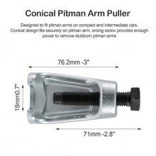 3-Piece Ball And Socket Joint Puller For Control Arms, Steering Links, Tie Rods, And Suspension Work In Cars, Trucks, And SUVs - 3-piece Ball Puller Set - View 3