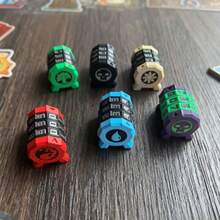 元素能量 MTG 生命计数器 - 山脉/森林/水主题，清晰醒目的计数追踪卡，适用于桌游、万圣节、圣诞节礼物、圣诞装饰、家居圣诞礼物、圣诞装饰