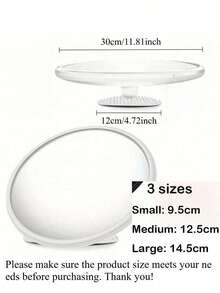 Round Wall-Mounted Decorative Corner Mirror - Full Length Horizontal Wall-Mounted Mirror, Plastic Frame, No Power Required | Home Decor Accessory, Portable Mirror, Suitable For Living Room, Bedroom, Hallway, Bathroom, Dressing Room, Room Decoration.