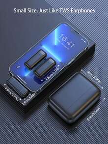 SIYAA 专业无线领夹式麦克风，具备自动配对技术、24小时充电盒和双重降噪功能 | 即插即用领夹式麦克风，兼容和PC，非常适合采访、ASMR、在线课程、Vlog、直播等应用场景。 - Lightning - 查看 9