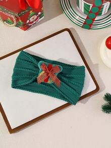 1 Set Christmas Tree, Santa Claus Doll, Baby Headband With Cute Bells, Reindeer, Girls Hair Accessories - Multicolor - View 8