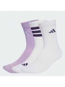 Adidas Women's Logo Pack 3 Pairs Of Crew Socks, JW3647 - Multicolor - View 10