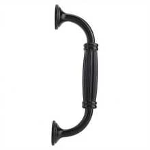 4pcs Antique Metal Cabinet Handles, Black Solid Cupboard Pulls, Kitchen Drawer Knobs For Furniture Hardware Application - Multicolor - View 7