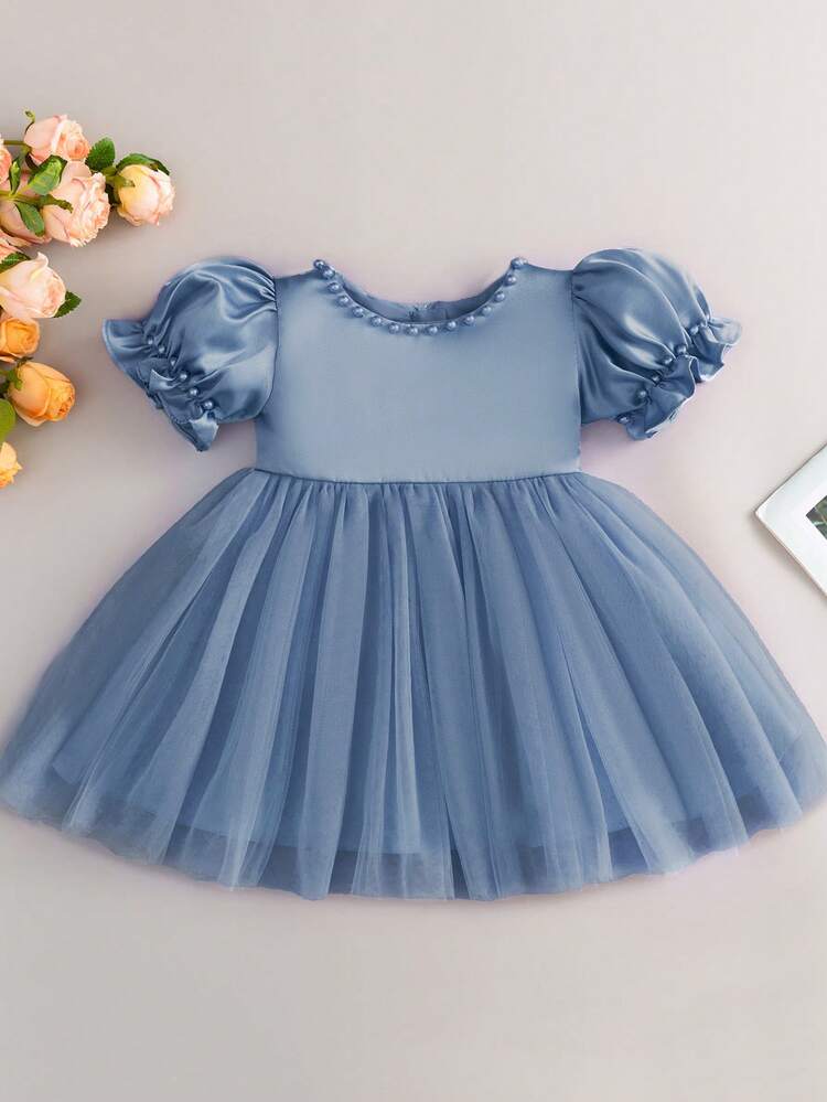 devil in a blue dress amazon Luxury Glass Slipper Baby Birthday Gown by Calgary and Ballerini 3