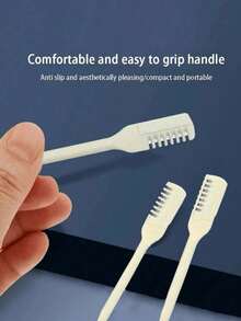 1 Piece Rotary Nose Hair Removal Trimmer, 360 Degree Rotating Nose Hair Trimmer Stainless Steel Portable Rotating Double Head Nose Hair Trimmer Nose Hair Trimmer