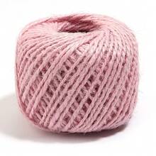 50m/Roll 1.5mm 3-Strand Braided Colorful Hemp Rope, Suitable For Party Decoration, Flower Packaging, Gift Wrapping, Jewelry Making, DIY Decorative String - Colored Hemp Rope - View 14