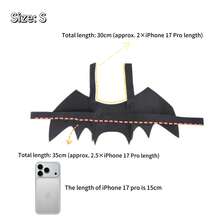 1pc Black Bat Wing Style Cute Pet Costume For Cats Dogs Halloween Decoration Halloween Halloween Costumes