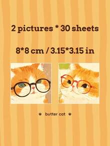 2 szt./zestaw notesów z rysunkowym kotem, urocze, estetyczne ilustracje, samoprzylepne karteczki dla uczniów, odpowiednie na powrót do szkoły, ukończenie szkoły, Boże Narodzenie, urodziny, Dzień Dziecka, prezenty dla dziewcząt, studentów, artykuły papiernicze, notatnik, pamiętnik, upominki na przyjęcia, organizacja biurka