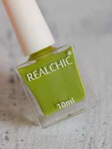 REALCHIC 10毫升/瓶 变色龙指甲油，水性配方，快干，持久，可撕拉，适合女性和女孩美甲，情人节礼物 - 綠色 - 查看 4