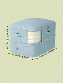 超大便携式压缩储物袋，超大容量空间压缩储物袋 - 拉链封口，耐用尼龙衣物和床上用品旅行收纳袋 - 可堆叠家居搬家储物袋，节省空间的衣物、被子、枕头、沙发垫、羽绒被收纳袋 - 非常适合卧室和客厅，高效优化衣柜和床下空间 - 彩色 - 查看 18