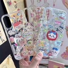 Y2K Style Japan Korea Anime Cute Strawberry Shining Phone Case For 11 12 13 14 15 16 Pro Max 17 Plus Air Compatible - B - Xem 1