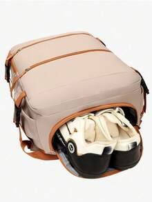 女士背包，大容量旅行背包，通勤/上学背包，时尚笔记本电脑包，短途商务旅行行李包，符合瑞安航空、威兹航空及其他航空公司的规定 - 彩色 - 查看 9