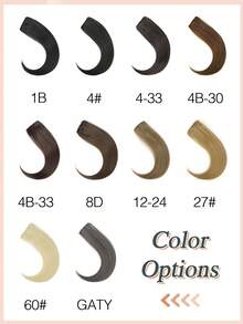 Side Air Bangs Wig Clip In, 8 Inch French Clip Front Side Bangs For Women - Daily Use Natural Hair Extension - Multicolor - View 7