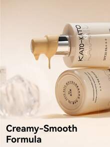 KATO-KATO 3 Colors 30gOILY SKIN FOUNDATION, Long-Lasting, Even Skin Tone,Sweat & Water Resistant,Non-Transferring, Concealing, Oil-Controlling Foundation. Party Essential, Specialty Gift For Friends, Girlfriends. Wedding Essentials, Wedding Guest, Bachelorette Party, Elegant Makeup, Natural Everyday Makeup, Sweet Makeup, Blood-Colored Makeup, Date Makeup