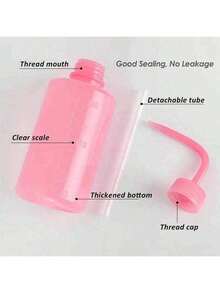 1pc 250ml Eyelash Cleaning Tool, Curved Neck Leak-Proof Watering Can For Succulents