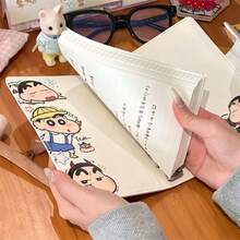 1pc Popular Japanese Anime Cartoon Merchandise, Popular Japanese Anime Merchandise, Cute And High-Value High-End Laptops, Detachable Laptops, Small Gifts, Small Gifts For Friends And Family,New Year's Gift, Valentine's Day Gift, Easter Gift,Stochastic Style - Multicolor - View 3