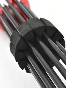 1 st pilkoger för utomhusjakt och bågskytte, pilavdelare i EVA-material, båg- och piltillbehör, pilförvaring och skydd, rymmer flera pilar, kan installeras i pilrör, lämplig för utomhusjakt och skytteövning