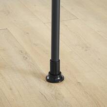 SoBuy FRG109 Telescopic Wardrobe System With 2 Clothes Rails Clothes Storage System Shelving System Clothes Rack Light Grey - Black - View 10