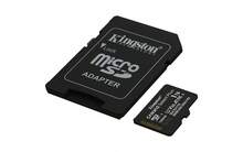Kingston Technology 1TB MicroSDXC Canvas Select Plus Gen3 150MB/S A1 (Includes SD Adapter) - Black - View 2