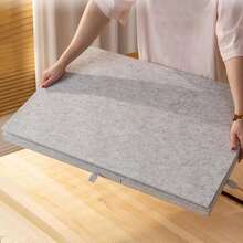 2-In-1 Design 1000 Pcs Puzzle Board Storage Organizer W/Drawers Portable - Grey - View 8