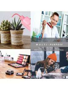 1pc 250ml Eyelash Cleaning Tool, Curved Neck Leak-Proof Watering Can For Succulents