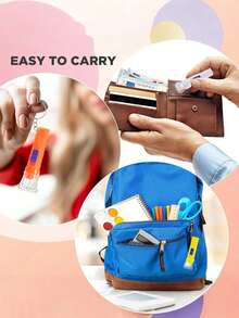 12个装 - 2.8英寸迷你手电筒,LED照明,实用礼品钥匙扣LED吊坠,颜色随机:橙色、黄色、绿色和白色。生日派对礼物、家庭奖励、课堂奖品和返校礼物、婴儿派对礼物,深受男孩女孩喜爱,可用作皮纳塔填充物 - (4种随机颜色)不可充电,电池供电! - 彩色 - 查看 6