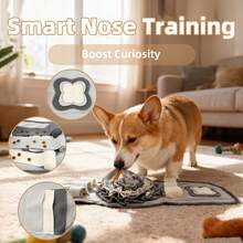 KM-P Floral Long Snuffle Mat For Dogs & Hamsters, Nose Work Training & Slow Feeding Toy - Multicolor - View 6