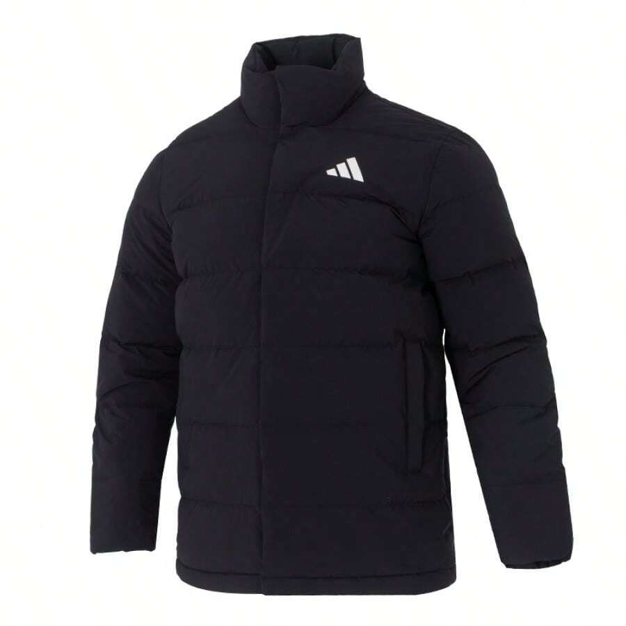 Adidas Áo khoác lông vũ nam HELIONIC MID J, dáng regular fit, áo khoác lông vũ giữ ấm ngoài trời, màu đen, KH3994 - màu đen - Xem 1