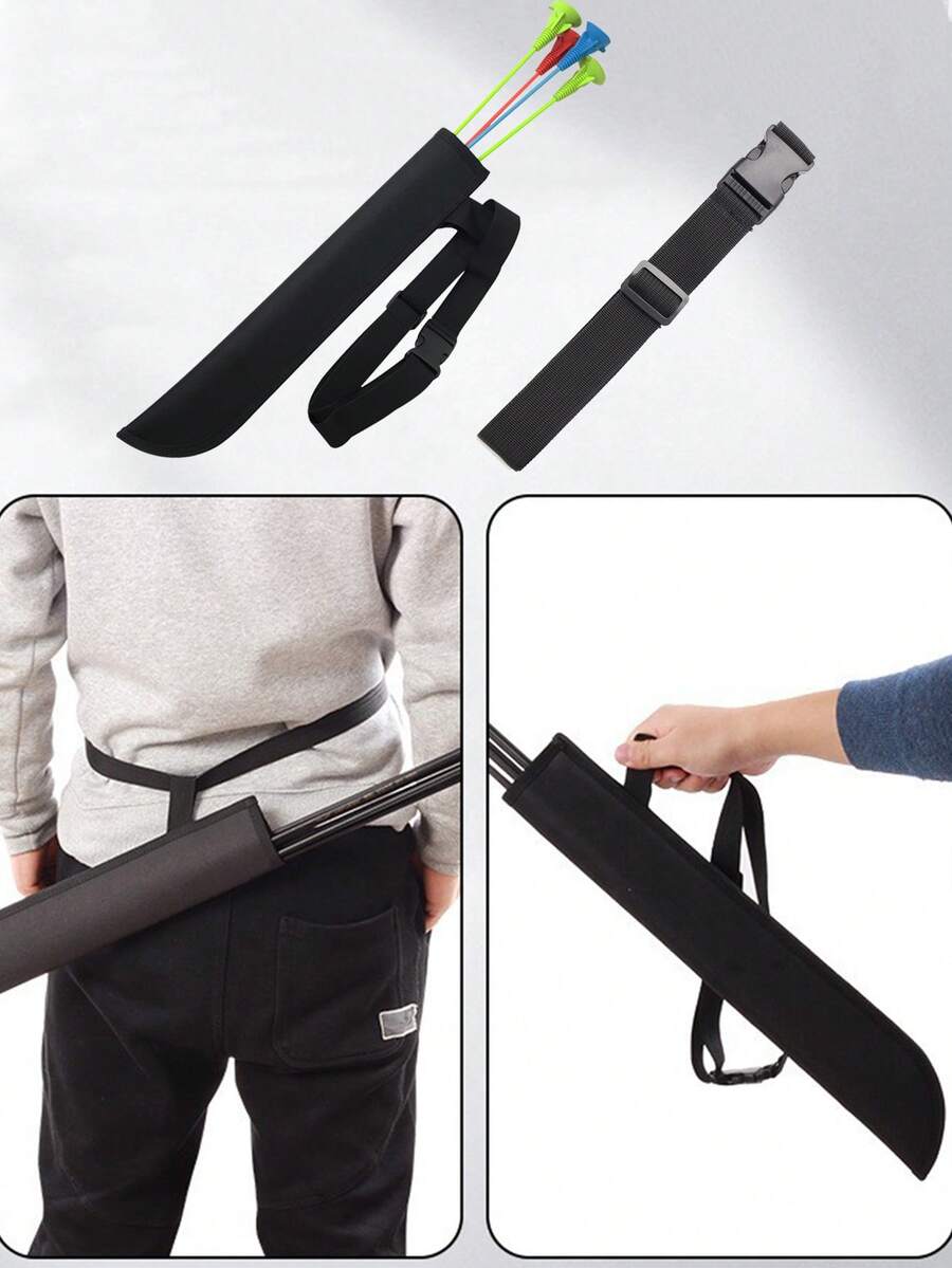 1/2pcs Outdoor Hunting Archery Quiver, Comes With Dedicated Belt To Wear On Waist, High-Quality Arrow Storage To Prevent Damage, Convenient For Outdoor Archery Enthusiasts, Archery Bag For Outdoor Sports, Traditional Arrow Quiver