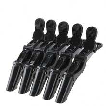 6pcs Styling Hair Clips - Wide Teeth & Double Hinge Design - Alligator Shaped Sectioning Clips, Professional Salon Quality (Black),Gifts,Travel,Gifts For Women,Hair Stuff,Stocking Fillers,Stocking Stuffers For Women,Stocking Fillers Women,Christmas Gifts,Christmas Stocking Fillers,Gifts For Women,Stocking Stuffers For Adults,Stocking Fillers For Adult,Hair Stuff,Women's Accessories,Stocking Stuffer,Coming-Of-Age Hair Accessory,Christmas Hair Accessories,Gift Ideas For Women,Beauty Stocking Fillers